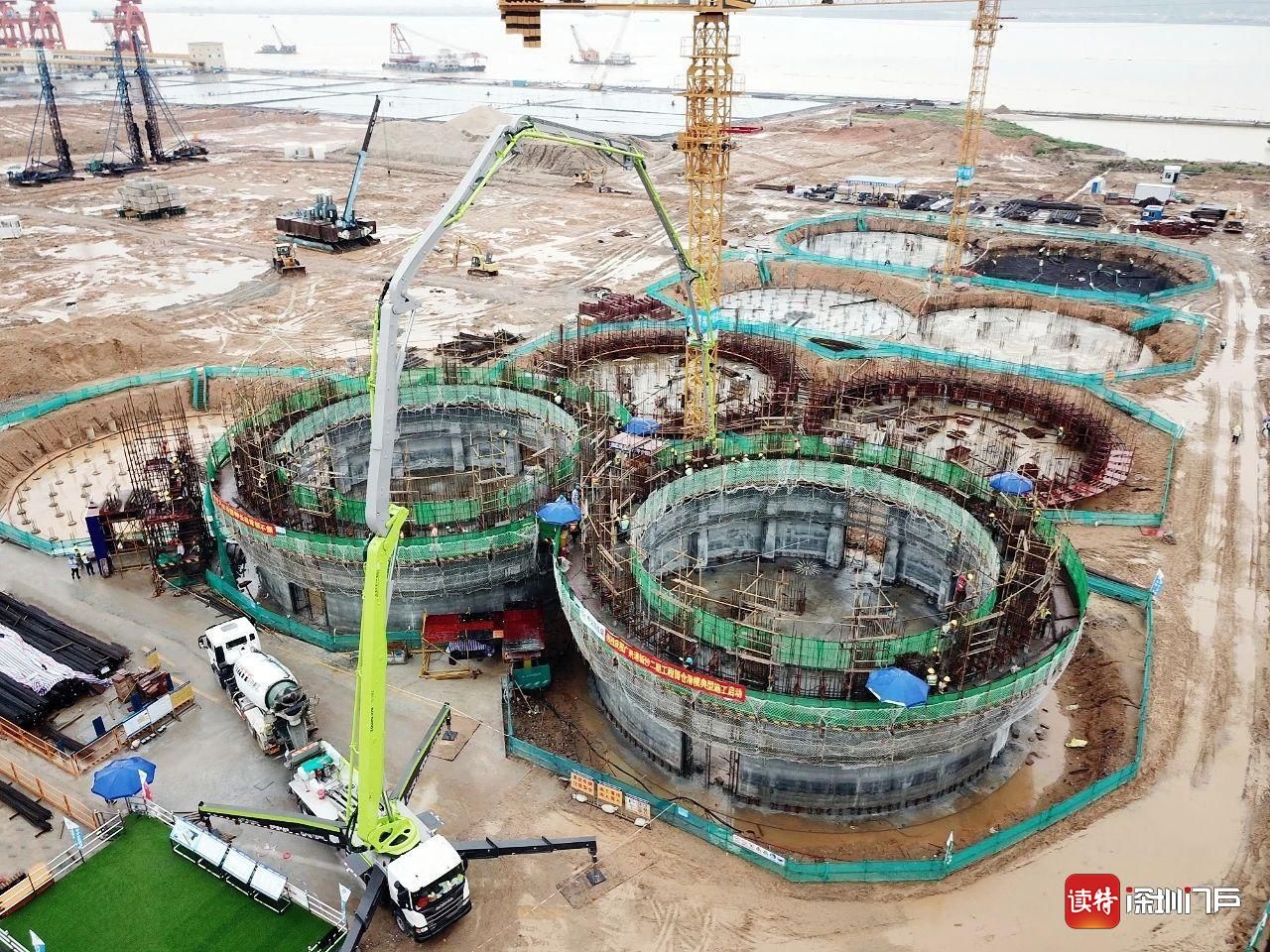 年通过能力1405万吨,东莞麻涌这个泊位工程紧锣密鼓进行中